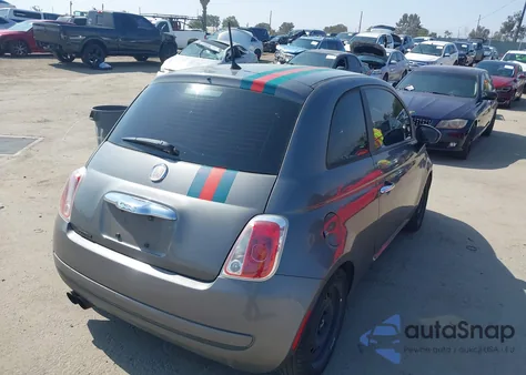 2012 Fiat 500 Pop from USA, damaged, VIN 3C3CFFAR5CT303797